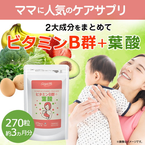 ビタミンB群+葉酸 270粒 (#30)