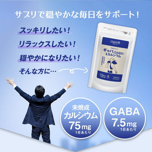 ギャバ(GABA)&カルシウム 270粒 (#30)