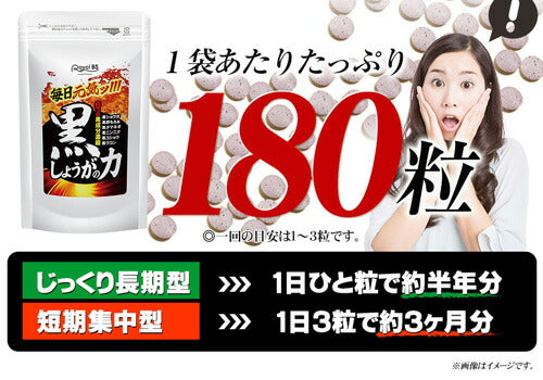 黒しょうがの力 180粒