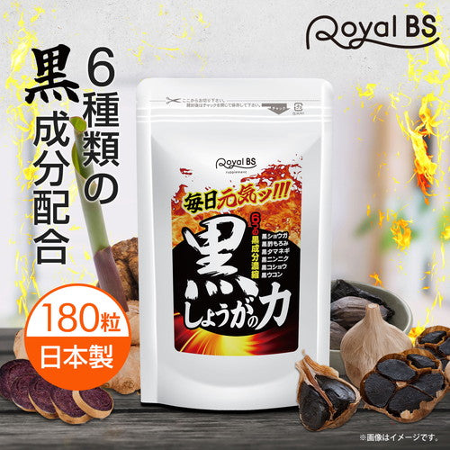 黒しょうがの力 180粒　（#40）