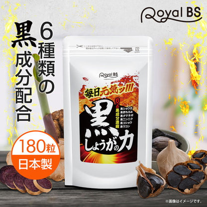 黒しょうがの力 180粒　（#40）