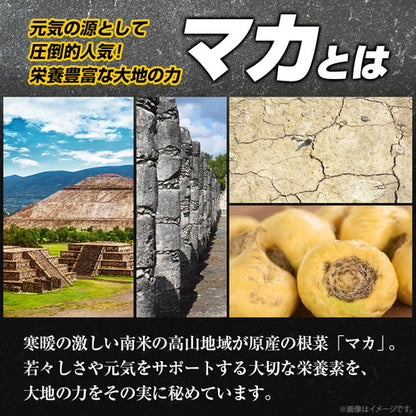 黒マカプレミアム 90粒　（#30）