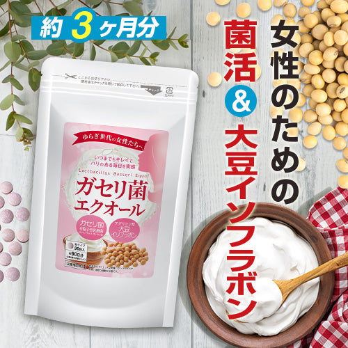 ガセリ菌エクオール 90粒　（#40）